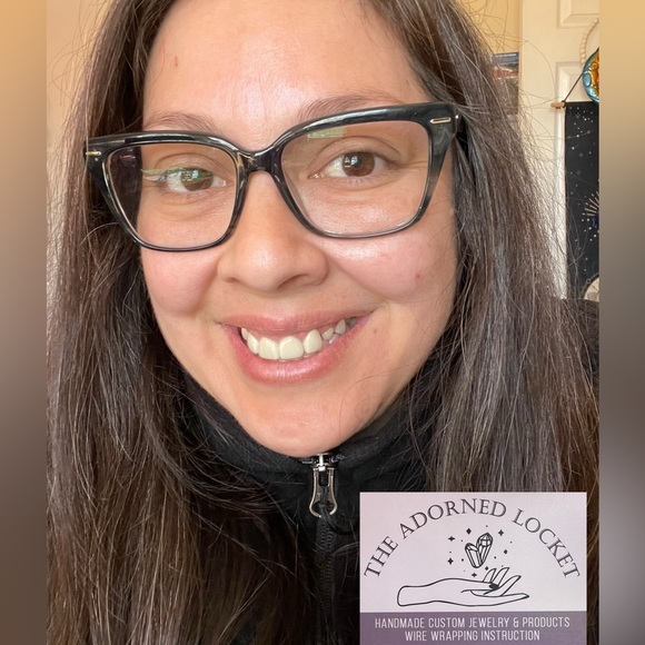 Handmade wire wrapped copper love necklace 💕 - Picture 7 of 9